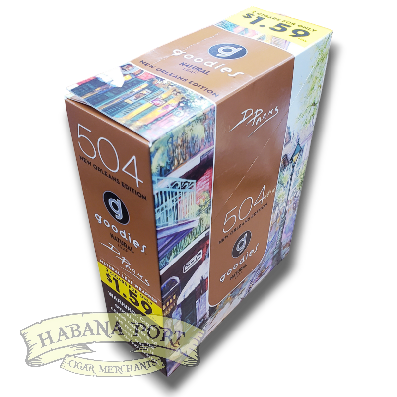 504 Goodies New Orleans Edition Natural Leaf 4.375x28 – Habana