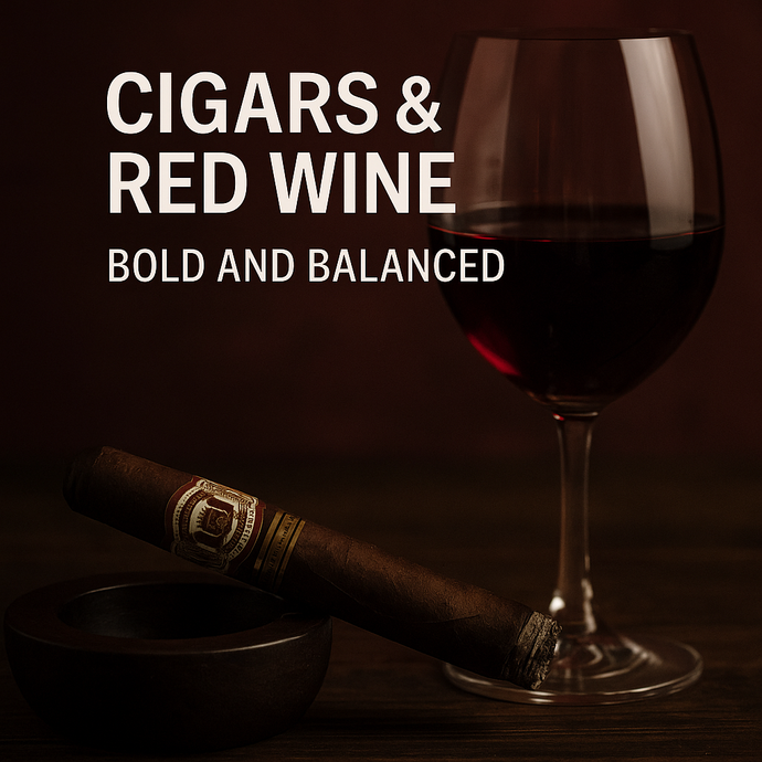🍷 Cigar & Red Wine Pairing Guide: Bold and Balanced