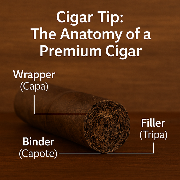🧬 Cigar Tip: The Anatomy of a Premium Cigar
