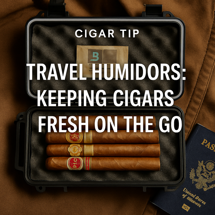 🧳 Cigar Tip: Travel Humidors – Keeping Cigars Fresh on the Go