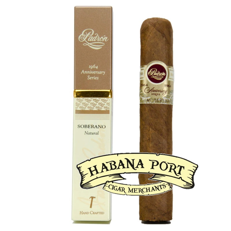 Padron 1964 Natural Soberano Square Tubo 5x52