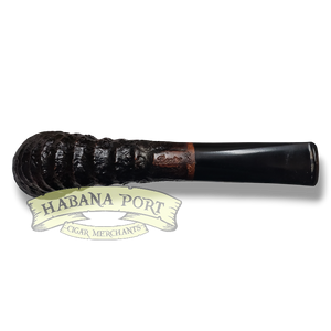 Estate Pipe - Dr. Dan #07 - Becker Sandblasted Oliphant (3 Clubs)