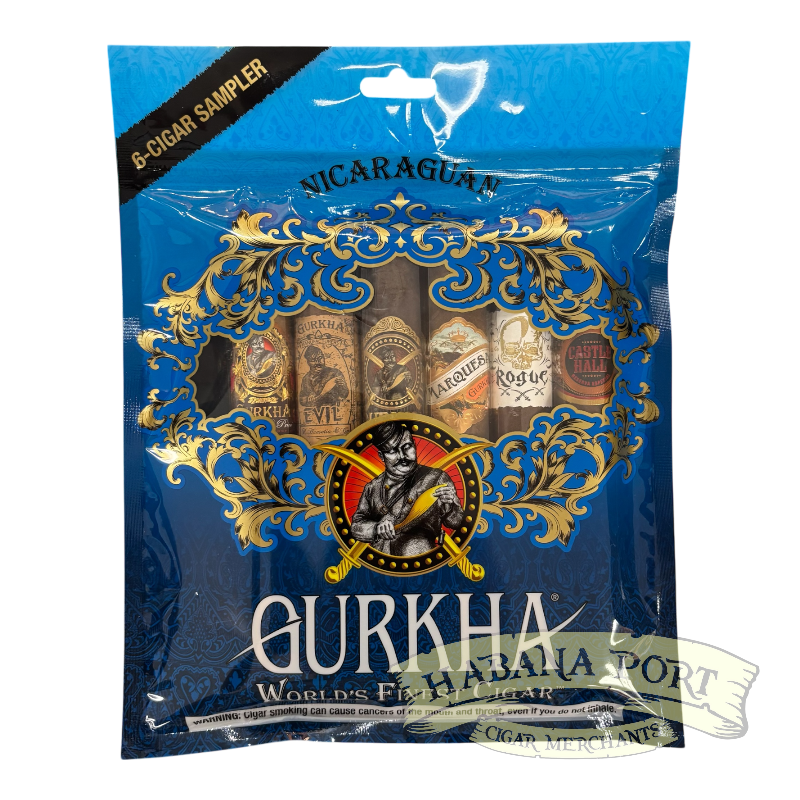 Gurkha Nicaraguan Blue Sampler Pack – Habana Port Cigar Merchants