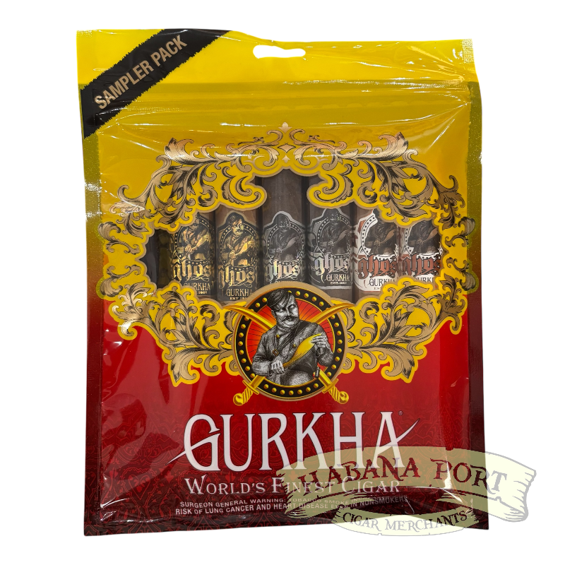 Gurkha Dominican Yellow Red Sampler Pack