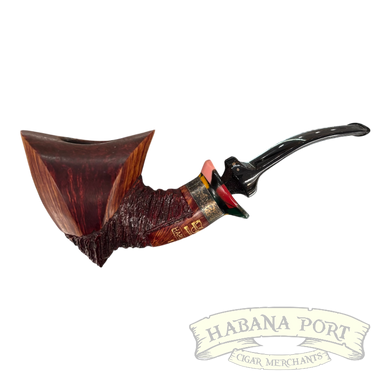 Estate Pipe - Dr. Dan #20 Winslow Harlekin (18)