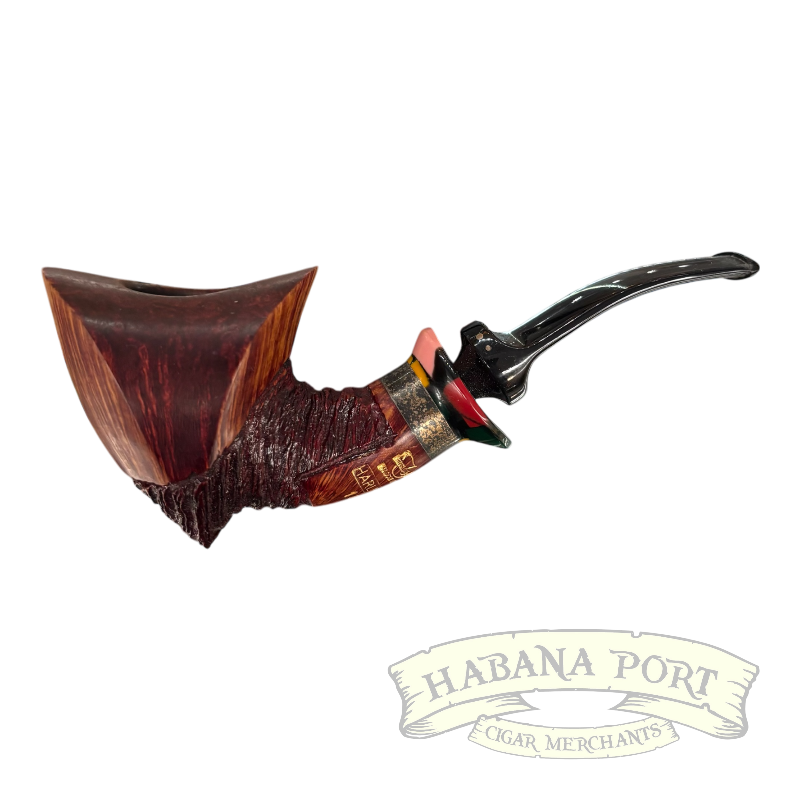 Estate Pipe - Dr. Dan #20 Winslow Harlekin (18)