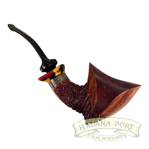 Estate Pipe - Dr. Dan #20 Winslow Harlekin (18)