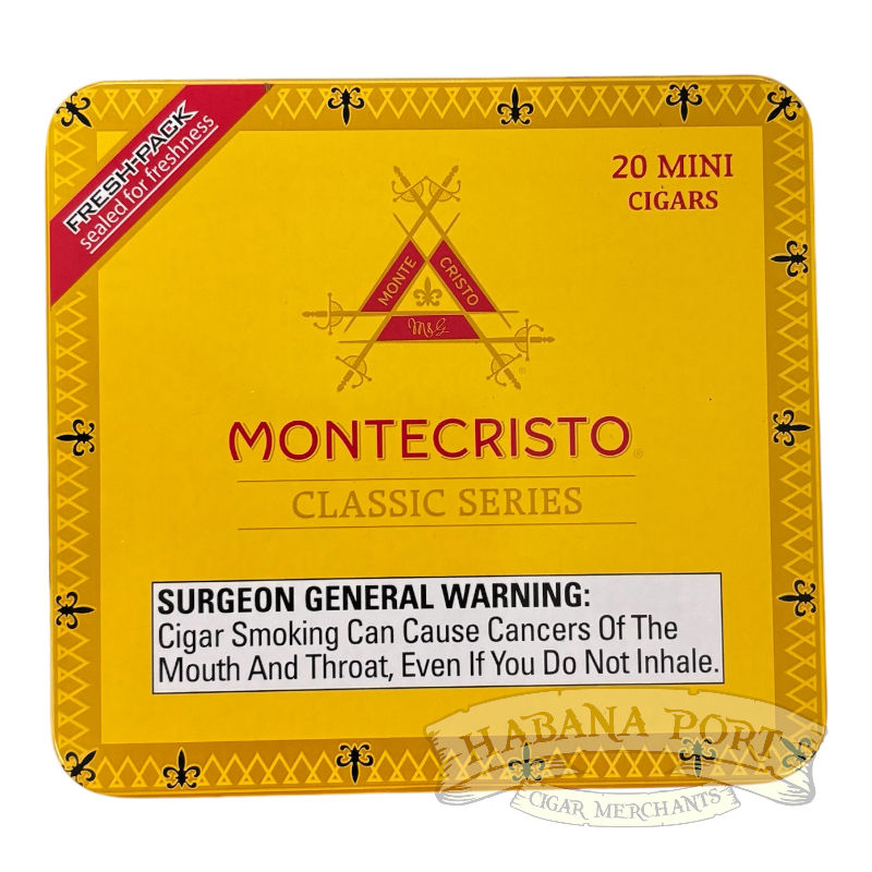 Montecristo Classic Minis Tin 2.875x20