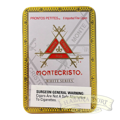 Montecristo White Prontos Petites 6ct Tin 4x33