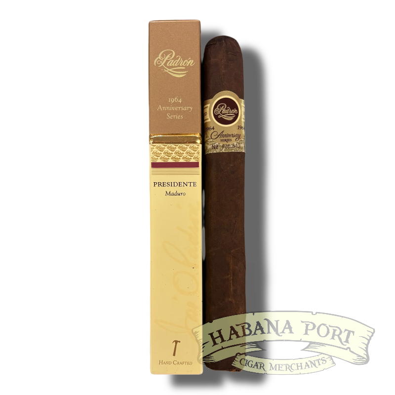 Padron 1964 Maduro Presidente Square Tubo 6x50