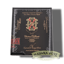 Load image into Gallery viewer, A Fuente Opus X Toymaker's Vintage Series 2021 Forbidden Oscuro Double Robusto 5ct + A Fuente Casa Cuba Divine Inspiration 30ct