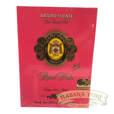 Arturo Fuente Rare Pink Work of Art 5 Count Box