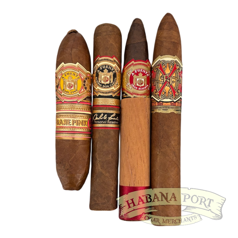 Arturo Fuente Rare Pink Queen of Hearts Assorted 4ct Sampler