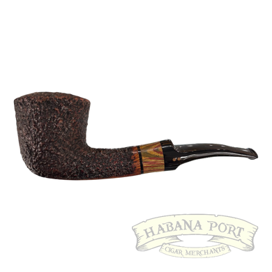 Estate Pipe - Dr. Dan #23 - Radice Rind 'O' With Exotic Wood Ferrule