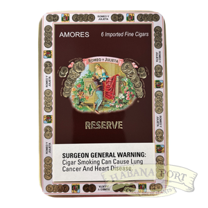 Romeo y Julieta Reserve Amores 6ct Tin 4x33