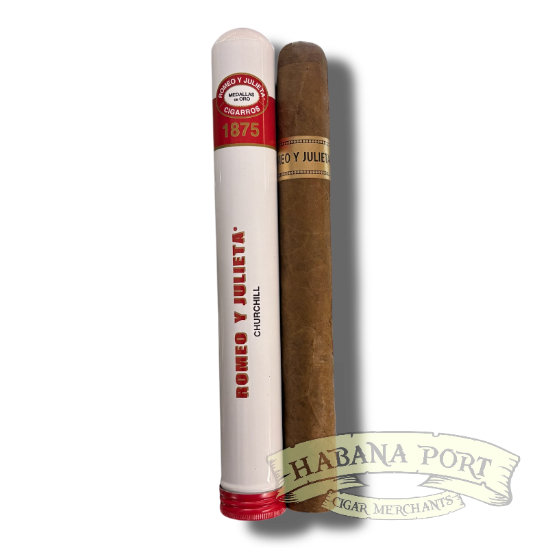Romeo y Julieta 1875 Churchill En Tubos 7x50