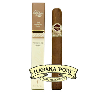 Padron 1964 Natural Presidente Square Tubo 6x50