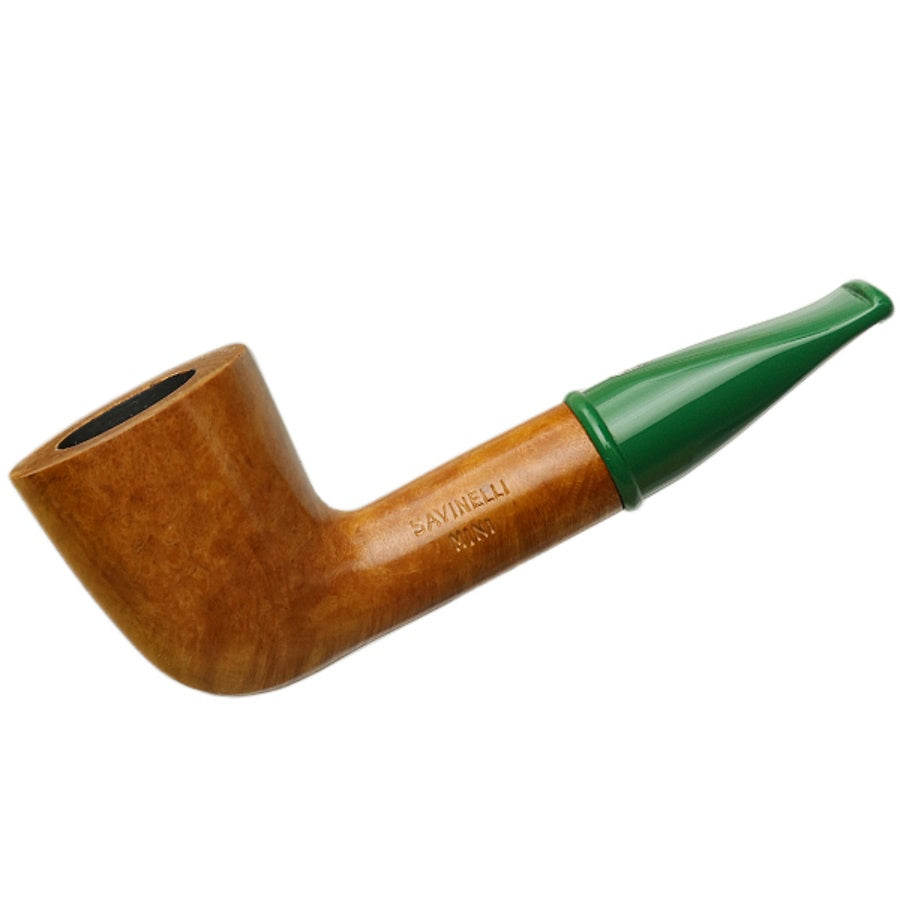 Savinelli Mini Smooth Green Stem 409 (6mm)