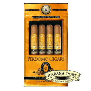 Perdomo 4pack Assortment Champagne Epicure 6x54