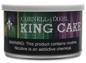 C&D King Cake 2oz Tin