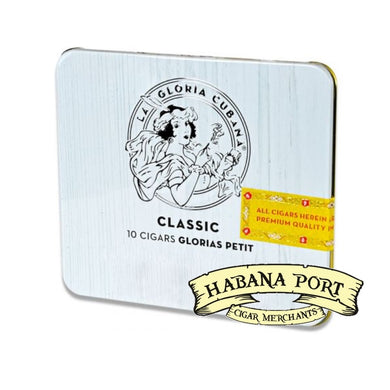 La Gloria Cubana Classic Natural Glorias Petit Tin 4.3125x32